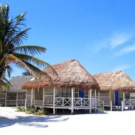 Cabanas Ecoturisticas Costa Maya Mahahual Buitenkant foto