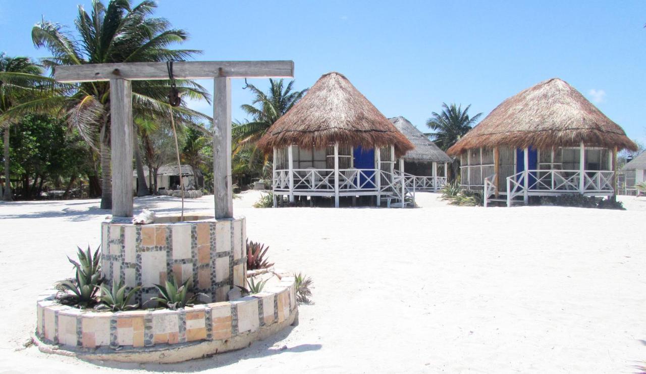 Cabanas Ecoturisticas Costa Maya Mahahual Buitenkant foto