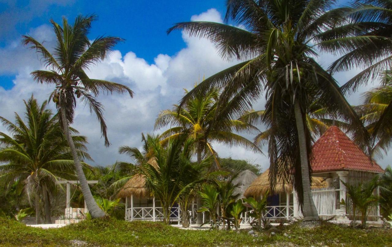 Cabanas Ecoturisticas Costa Maya Mahahual Buitenkant foto