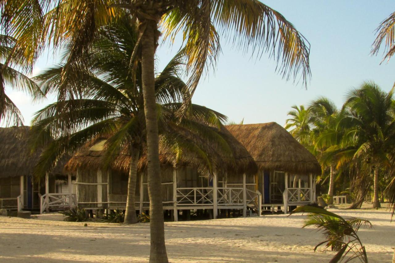 Cabanas Ecoturisticas Costa Maya Mahahual Buitenkant foto