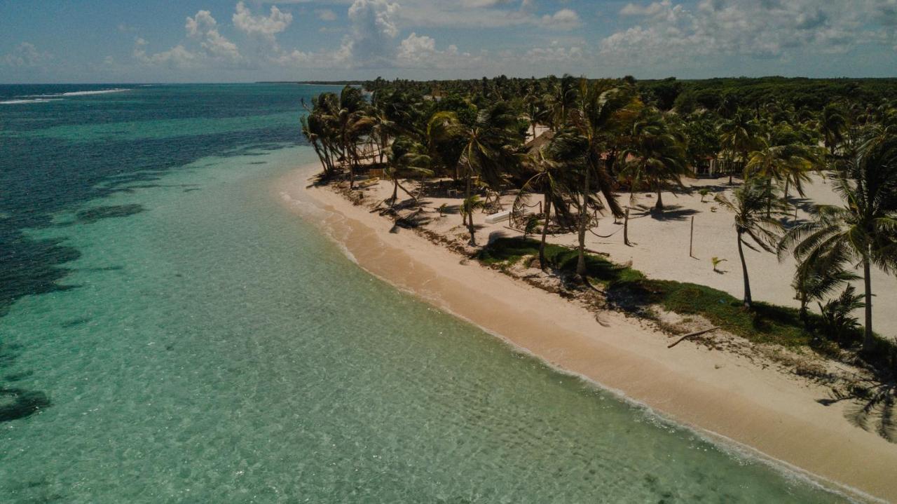 Cabanas Ecoturisticas Costa Maya Mahahual Buitenkant foto