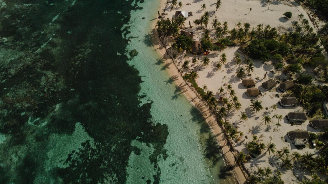 Cabanas Ecoturisticas Costa Maya Mahahual Buitenkant foto
