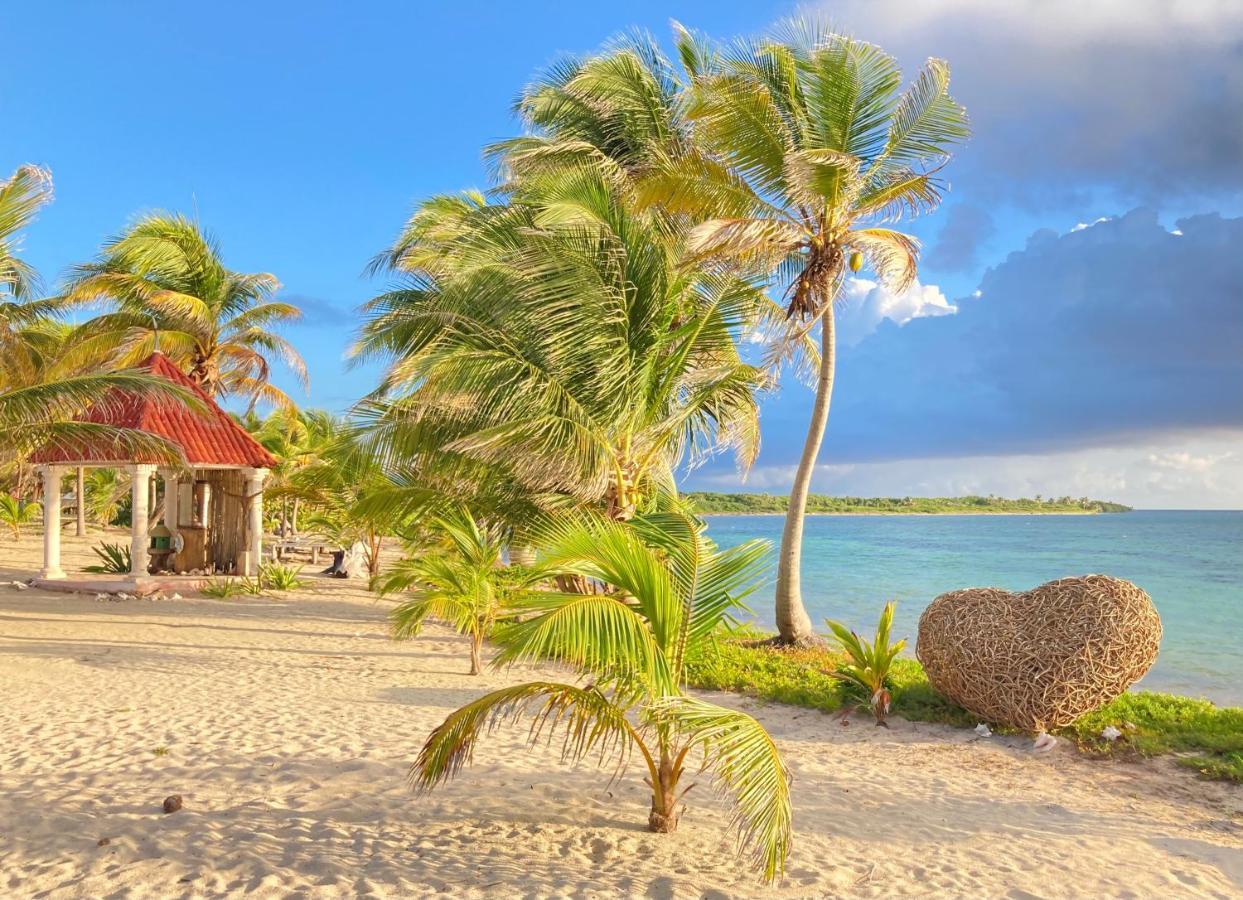 Cabanas Ecoturisticas Costa Maya Mahahual Buitenkant foto