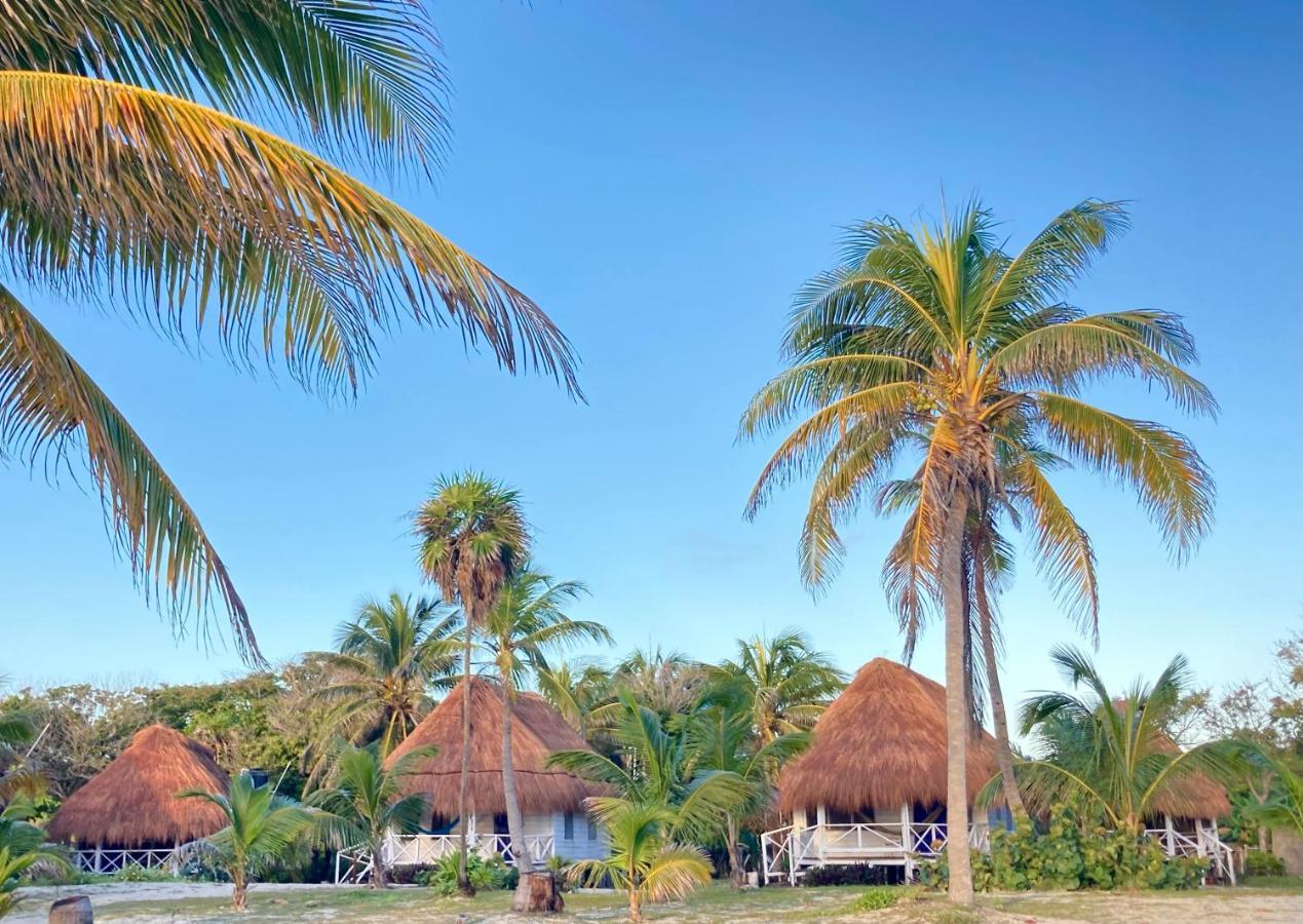 Cabanas Ecoturisticas Costa Maya Mahahual Buitenkant foto