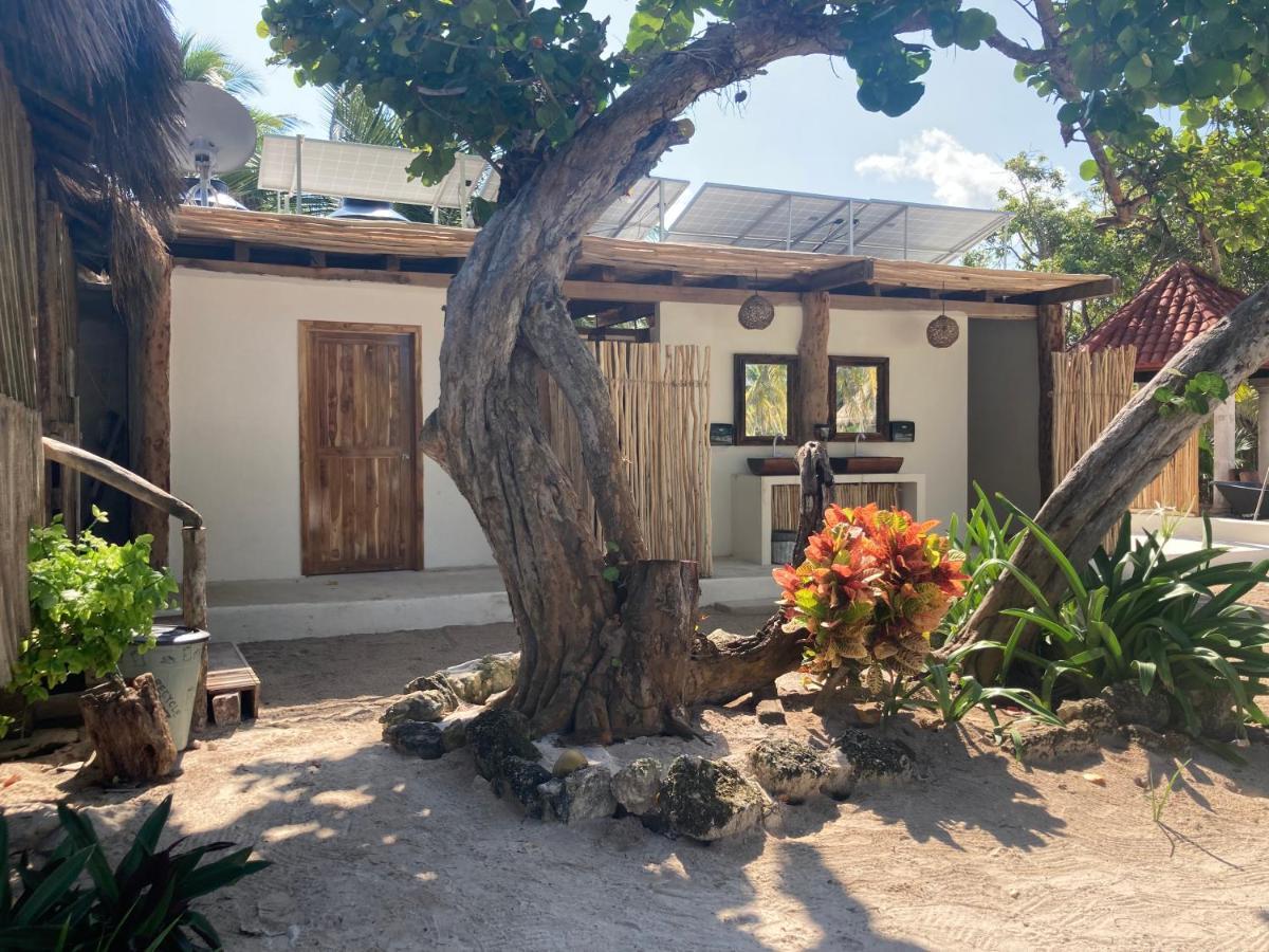 Cabanas Ecoturisticas Costa Maya Mahahual Buitenkant foto