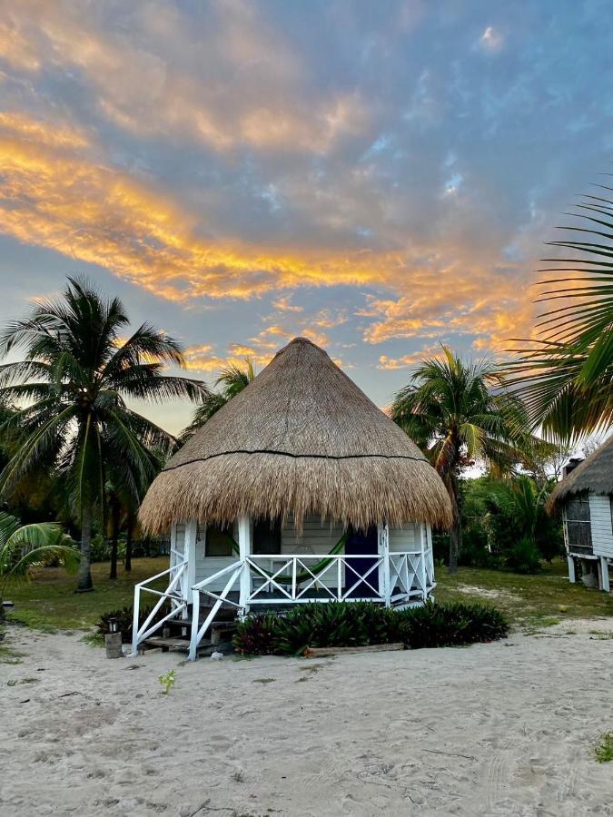 Cabanas Ecoturisticas Costa Maya Mahahual Buitenkant foto