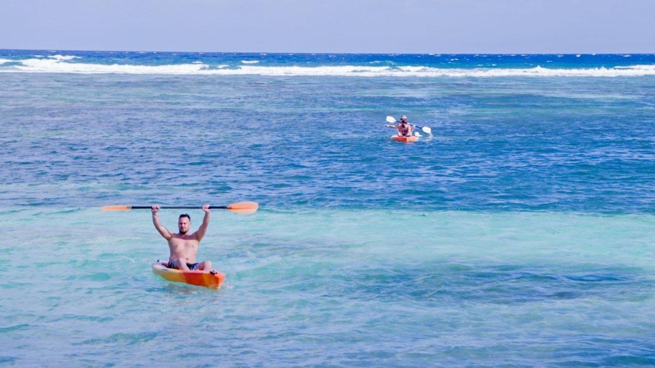 Cabanas Ecoturisticas Costa Maya Mahahual Buitenkant foto