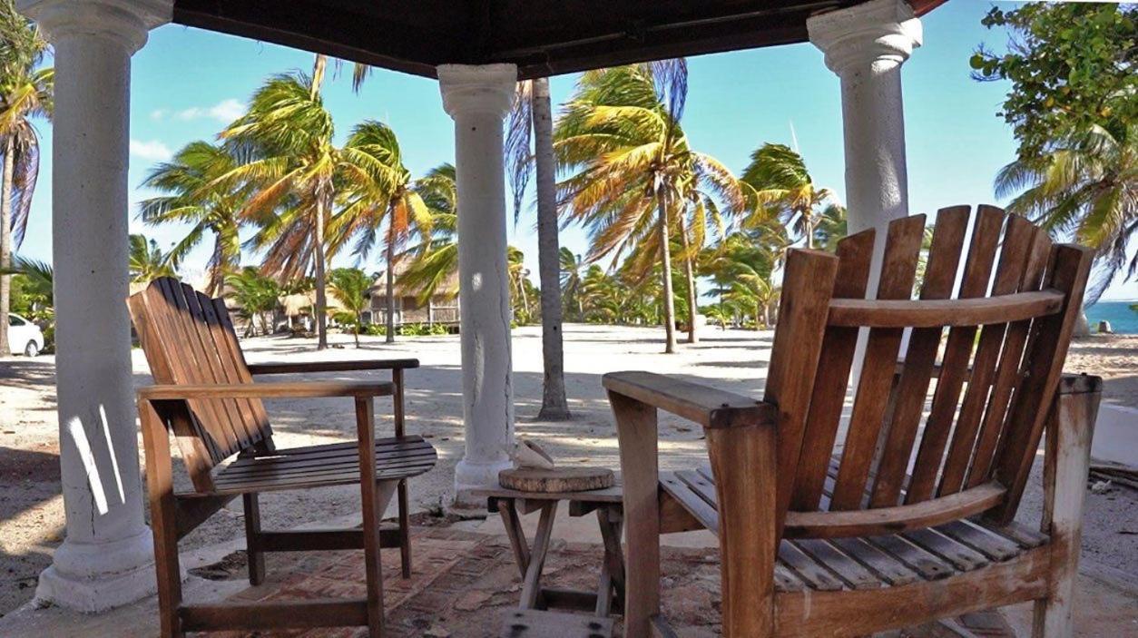 Cabanas Ecoturisticas Costa Maya Mahahual Buitenkant foto