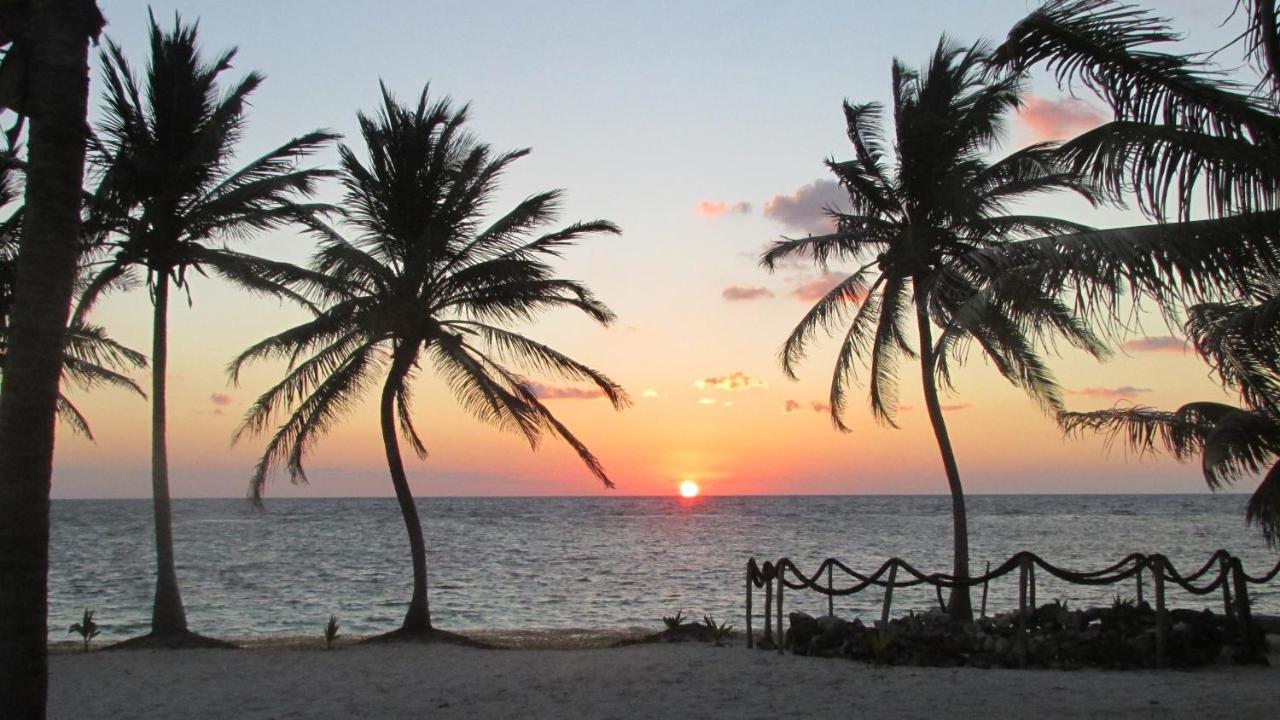 Cabanas Ecoturisticas Costa Maya Mahahual Buitenkant foto