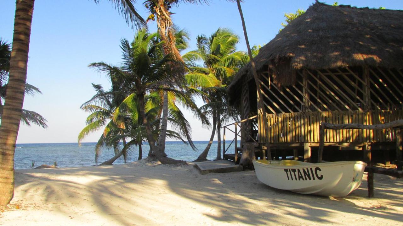 Cabanas Ecoturisticas Costa Maya Mahahual Buitenkant foto